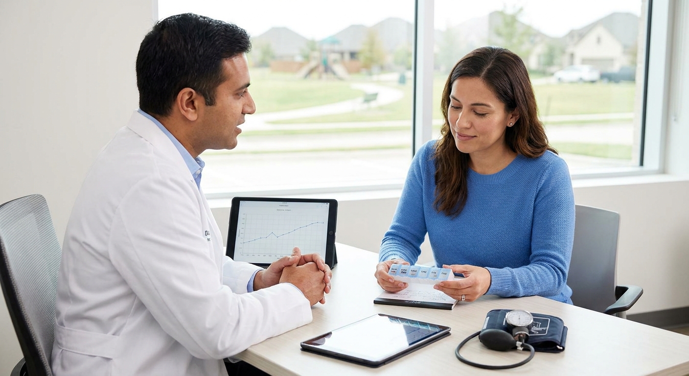 Medication management in Prosper can help stabilize mood swings and improve emotional balance
